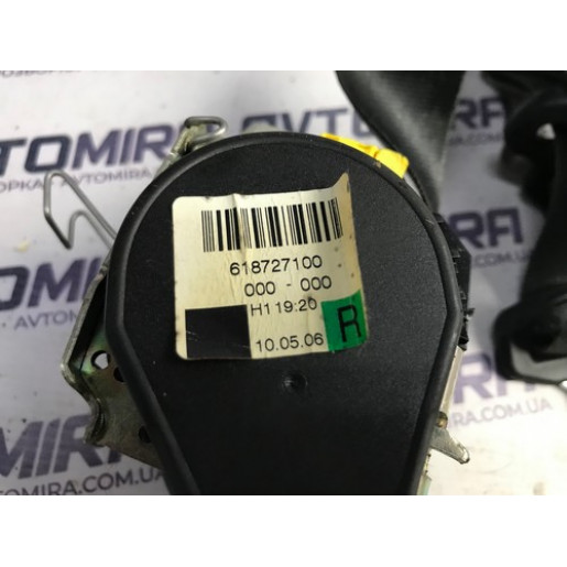 Ремінь безпеки передній правий Fiat Punto 2005-2018 618727100